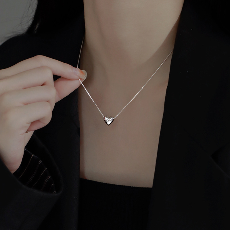 Cadena Amor Eterno | Plata 925 + Enchapado en Oro 18K | Dije de Corazón